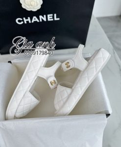 Dép Quai Hậu Chanel Hàng Hiệu New 2024