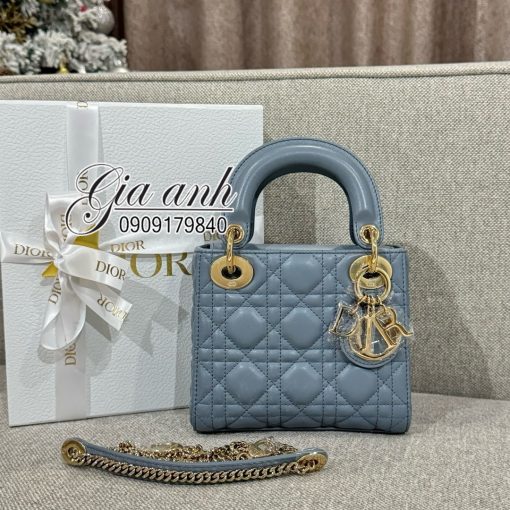 Túi Dior Lady size 17 cm Siêu Cấp Vip