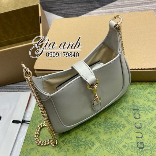 Túi Gucci Jackie Mini Màu Trắng Siêu Cấp 01