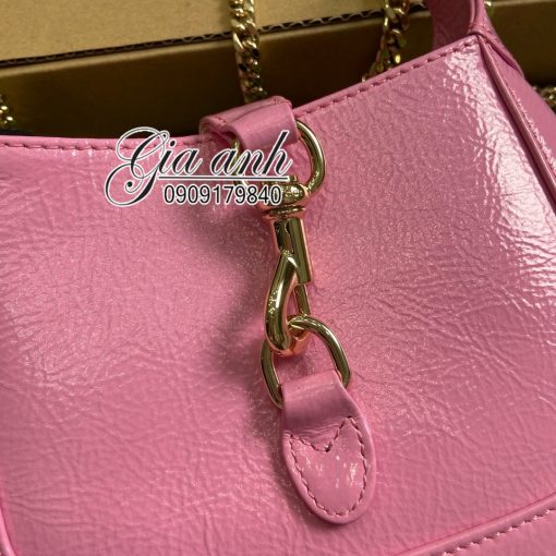 Túi Xách Gucci jackie Mini Màu Hồng Siêu Cấp