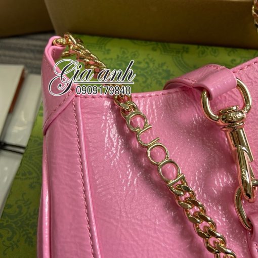 Túi Xách Gucci jackie Mini Màu Hồng Siêu Cấp