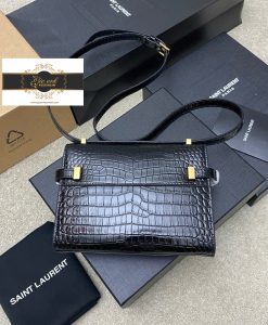 Túi Xách YSL Manhattan Bò Dập Vân Da Cá size 24 cm vip