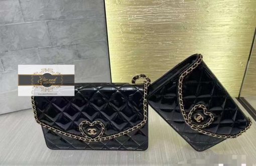 Túi Xách Chanel 24s Siêu Cấp Vip Like Auth khóa trái tim 05