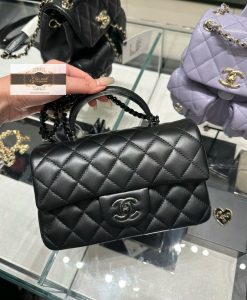 Túi Xách Chanel Coco Like Auth Màu Đen 03