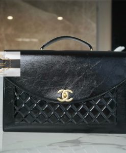 Túi Chanel Cặp Vuông Size To Vip 01