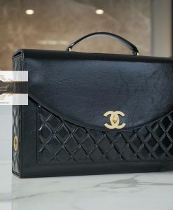 Túi Chanel Cặp Vuông Size To cao cấp 04