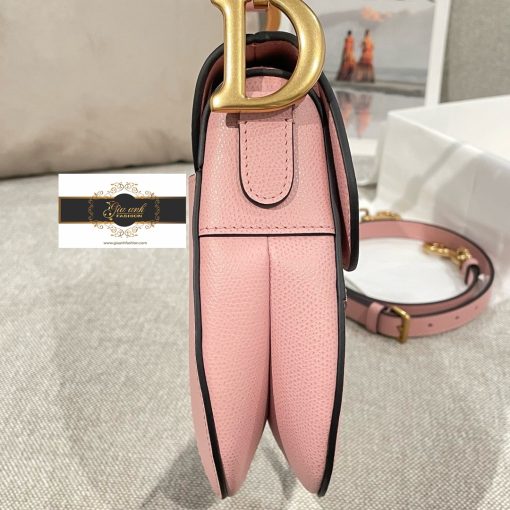 Túi xách Dior Yên Ngựa 19 Cm Màu Hồng Vip 03