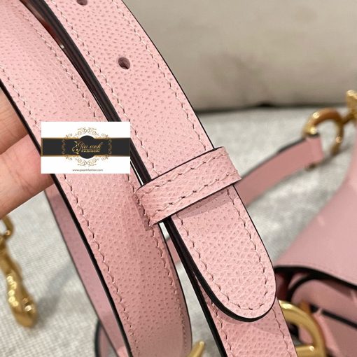 Túi Dior Yên Ngựa 19 Cm Màu Hồng Vip