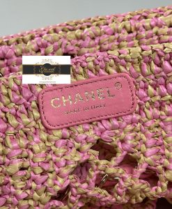 Túi Xách Chanel Đan Cói Thủ Công Cao Cấp CN2582