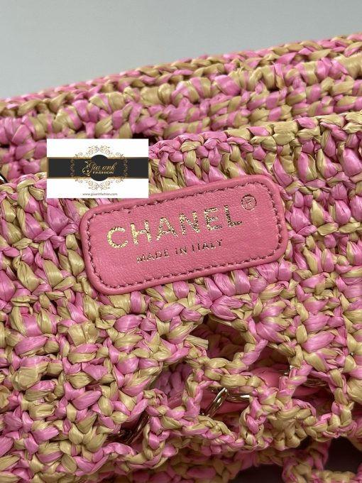 Túi Xách Chanel Đan Cói Thủ Công Cao Cấp CN2582