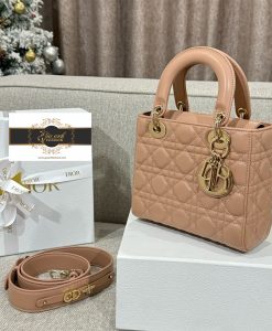 Túi Xách Dior Lady 5 ô lắp gập siêu cấp vip liek auth 07