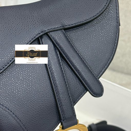 Túi Xách Hàng Hiệu Dior Yên Ngựa Saddle Like Auth da sần 06