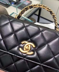 Túi Xách Chanel Siêu Cấp Vip Mẫu Mới Màu Đen 02