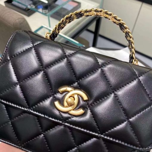 Túi Xách Chanel Siêu Cấp Vip Mẫu Mới Màu Đen 02