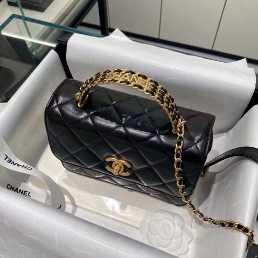 Túi Xách Chanel Siêu Cấp Vip Mẫu Mới Màu Đen 04