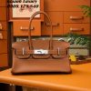 Túi Hermes Shoulder Hac Like Auth Mày Gold Da Togo Nhập Khẩu 02