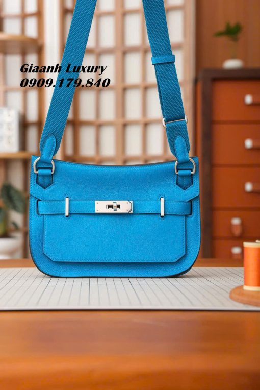 Shop Bán Túi Xách Hermes Hàng Hiệu Cao Cấp Màu Xanh Blue 06