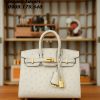 Túi Xách HM Birkin Da Đà Điểu Siêu Cấp Vip Like Authentic 04