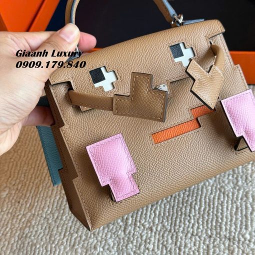 Túi Hermes Kelly Doll Picto Like Auth-H1091