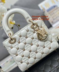 Túi Dior Lady My Charm Bướm Màu Trắng Siêu Cấp NEw 2024