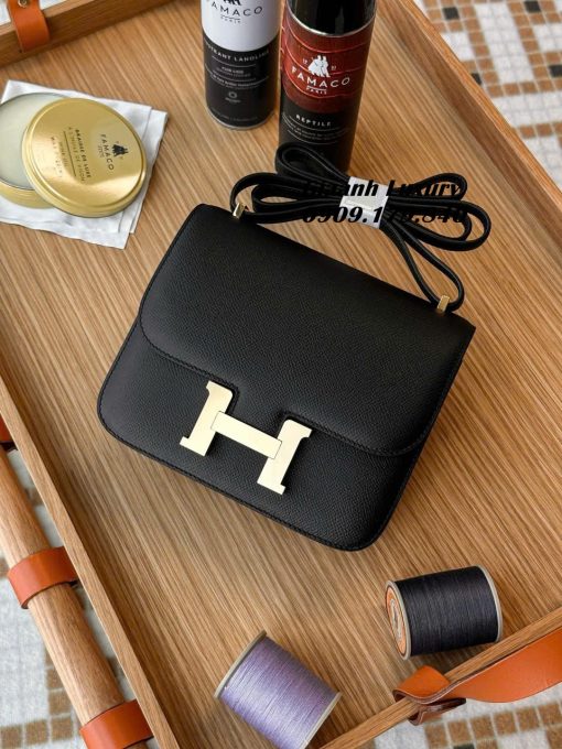 Túi Xách Hermes Constance 18 Da Epsom Chuẩn Auth