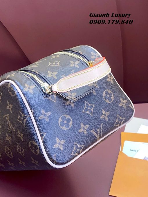 Size Túi LV Locker Dopp Kit Chuẩn Auth