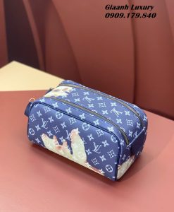 Túi Nam Cầm Tay Lv locker dopp kit caro họa tiết monogram vip