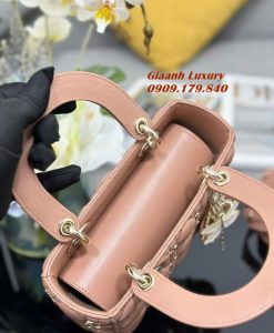 Túi Dior Lady My 20 Cm Siêu Cấp Like Auth Màu Hồng 03