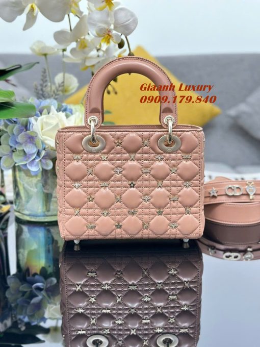 Túi Dior Lady My 20 Cm Siêu Cấp Like Auth charm chuồn chuồn 2024