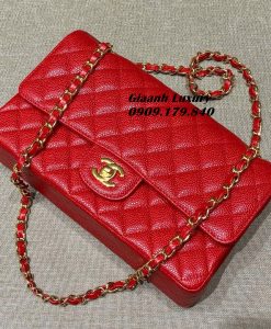 Túi Xách Chanel Classic 25 Màu Đỏ Siêu Cấp Vip 01