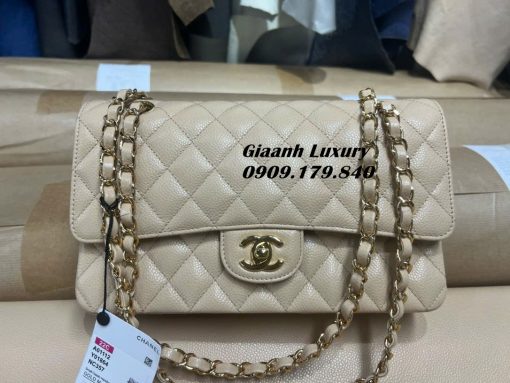 Túi Xách Chanel Classic Da caviar hạt vip chuẩn hàng hiệu