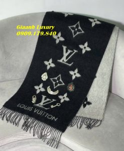 Shop Khăn Choàng LV Cashmere Classic Siêu Cấp Vip Like Auth 03