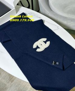 Khăn Choàng Chanel Đẹp vải dệt kim cao cấp cashmere 02