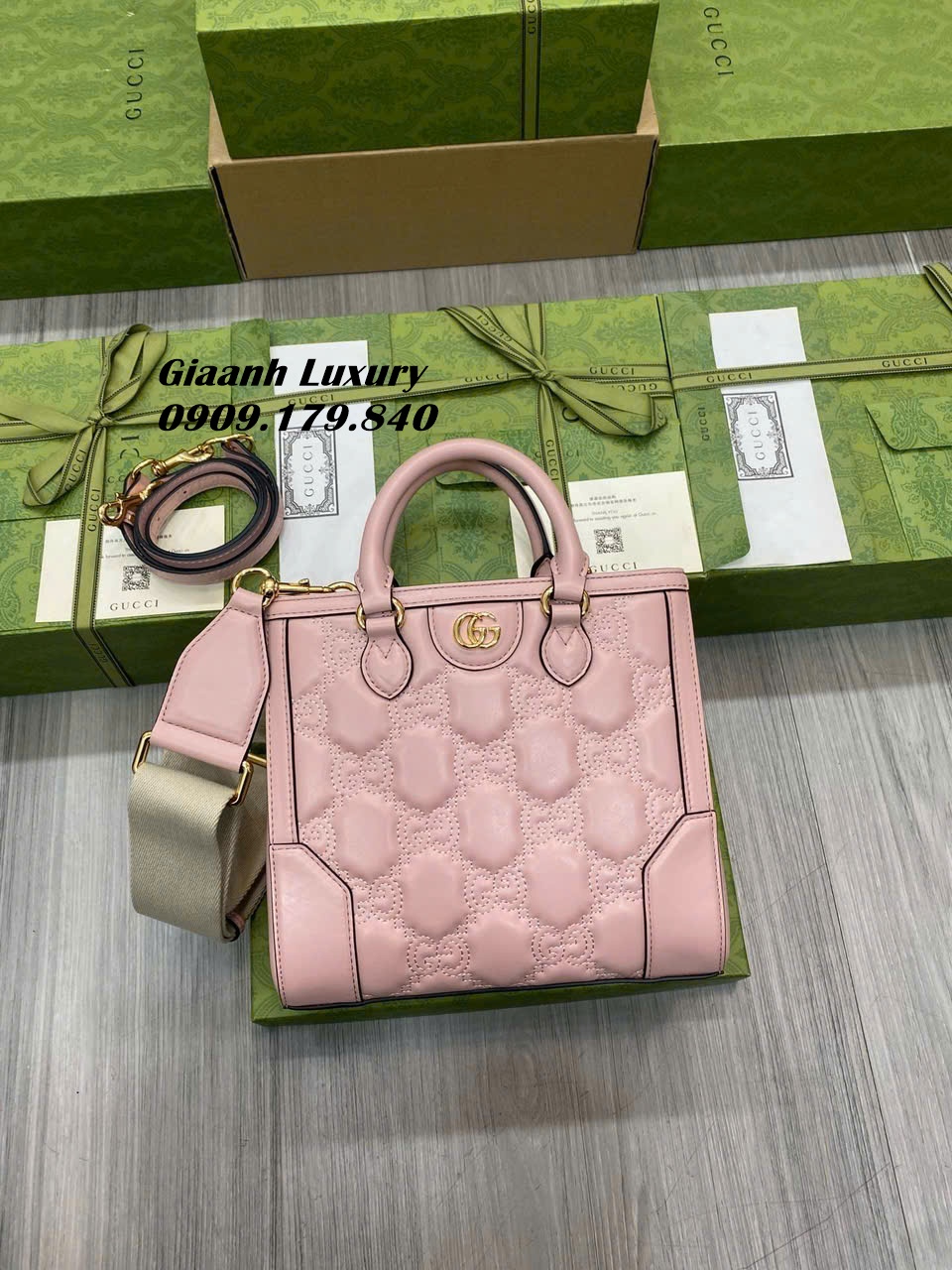 Các Màu Túi Gucci Diana Siêu Cấp Mới 2024 màu Hồng