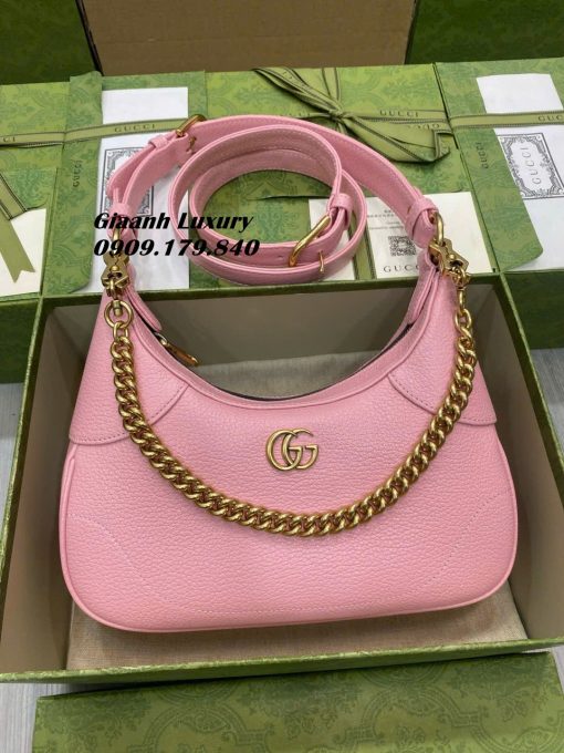 Túi Xách Gucci Siêu Cấp Màu Hồng 01