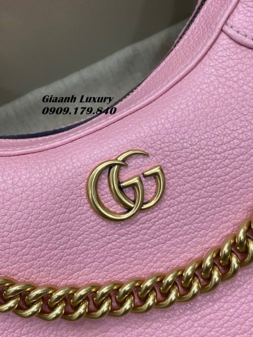 Túi Xách Gucci Siêu Cấp Màu Hồng Da thật 02