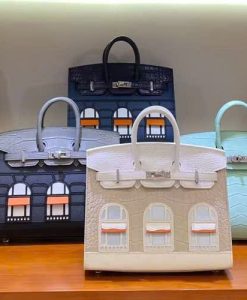 Túi Xách Hermes 20 cm ô cửa số siêu cấp vip