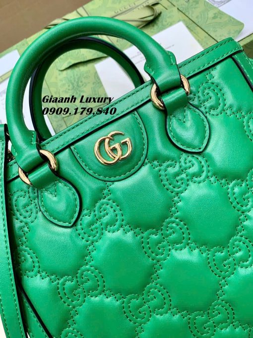 Túi Xách Gucci Diana Siêu Cấp Màu Xanh 02