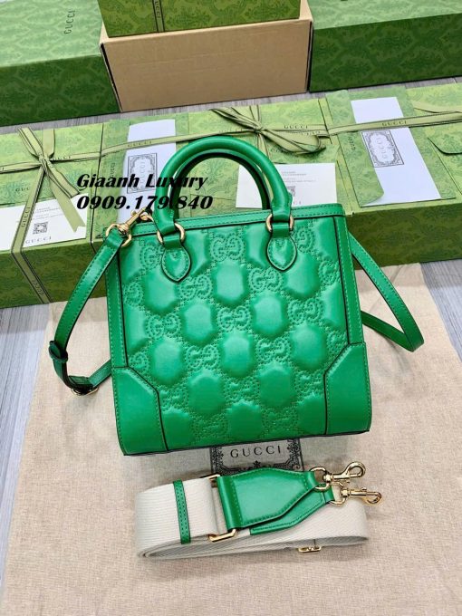 Túi Xách Gucci Diana Siêu Cấp Màu Xanh 03