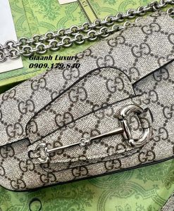 Túi Gucci Hosebit 1955 Siêu Cấp Vip họa tiết monogram 02