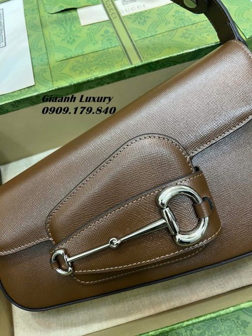 Túi Gucci Horset bit 1955 màu nâu cao cấp 2