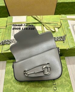 Túi Xách Gucci 1955 Nano Mini vip màu xám nhỏ nhất