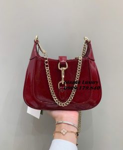 Túi Gucci Jackie mini 19 cm màu đỏ Vip 01