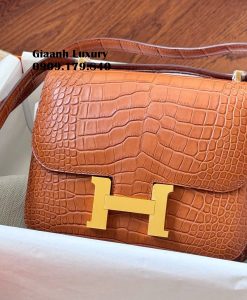 Túi Hermes Constance 18 Da Cá Sấu Cao Cấp chuẩn hàng hiệu 05