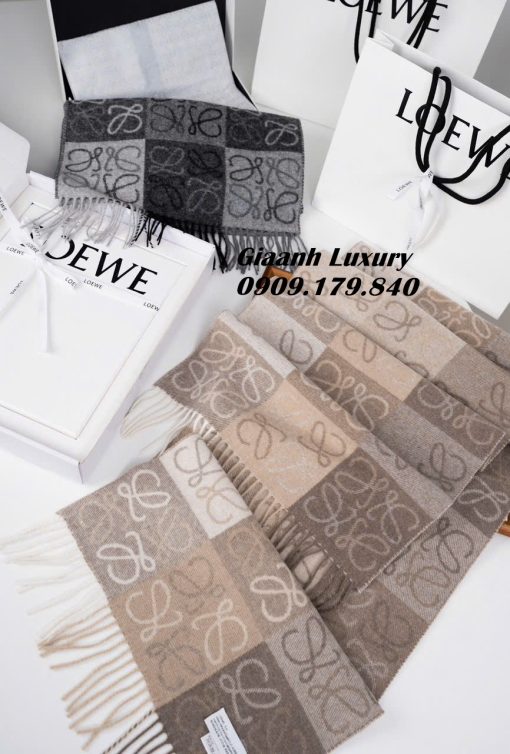 Chuyên Khăn Loewe Vải Cashmere Cao Cấp Vip 02