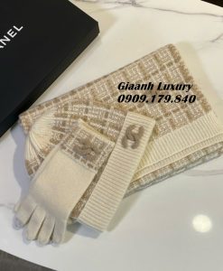 Set Khăn Len Chanel Cao Cấp Luxury 1:1 new 02