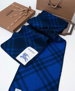 Khăn choàng Burberry Màu Xanh Hàng Hiệu Vip