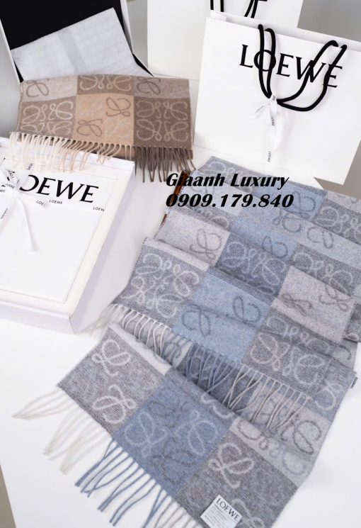 Khăn Choàng Cổ Loewe Cao Cấp Luxury