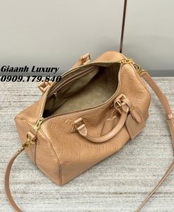 Túi LV speedy 30 cm Da Bê Màu Da Bò Luxury 03