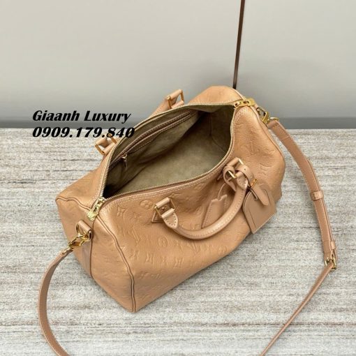 Túi LV speedy 30 cm Da Bê Màu Da Bò Luxury 03